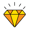 logo design premium yellow