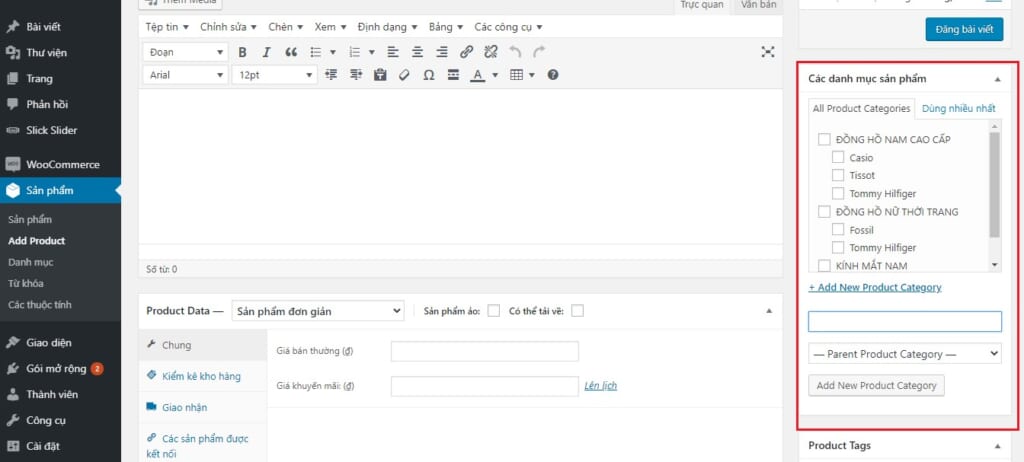 Hướng dẫn sử dụng theme001