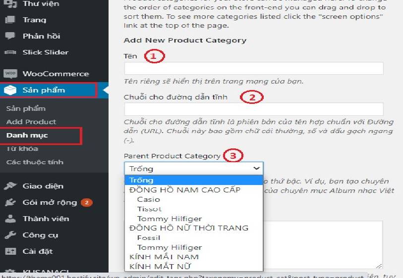 Hướng dẫn sử dụng theme001