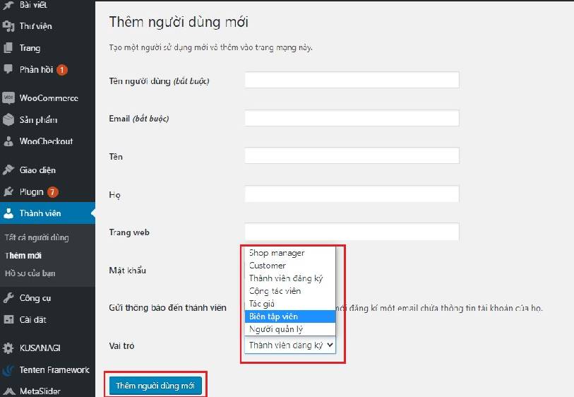 Hướng dẫn sử dụng theme001