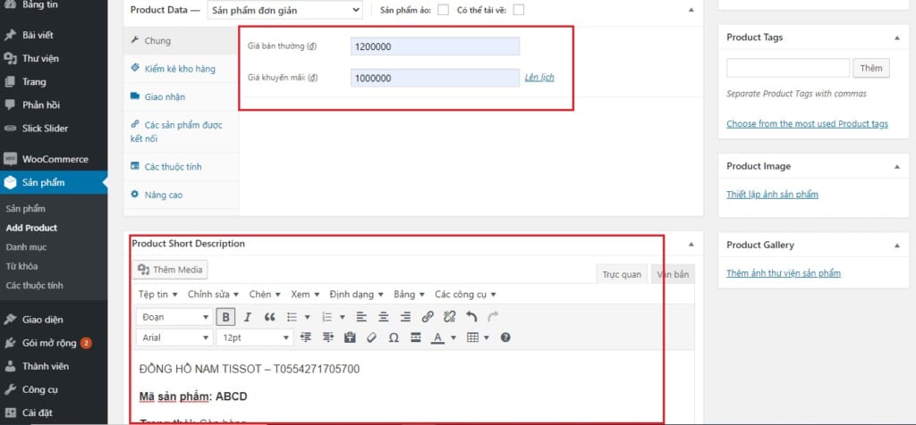 Hướng dẫn sử dụng theme001