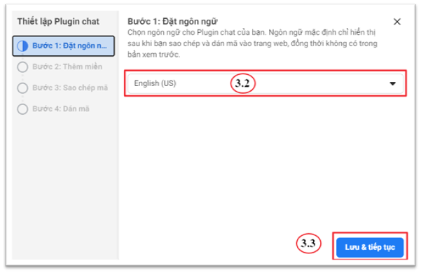 Đặt ngôn ngữ cho facebook Messenger 