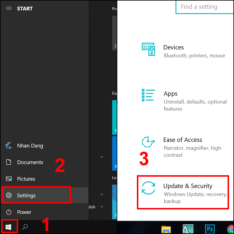 Hướng dẫn restore và backup windows 10 