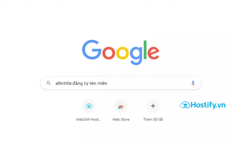 Allintitle là gì?