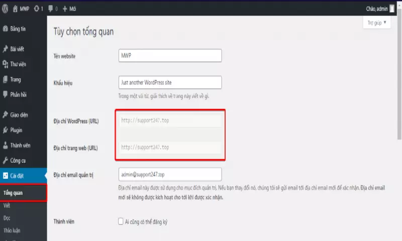 Vì sao cần đổi tên miền trong wordpress?