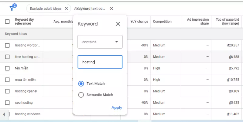 Hướng dẫn chi tiết cách sử dụng Google Keyword Planner 2022