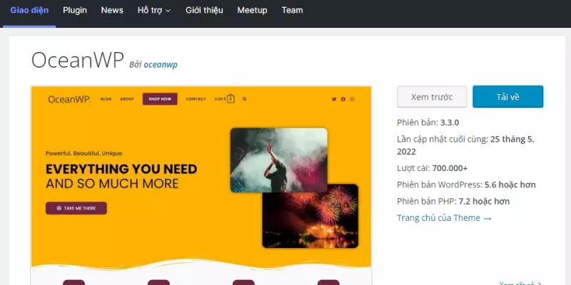 Top 10 Theme WordPress bán hàng chuẩn SEO