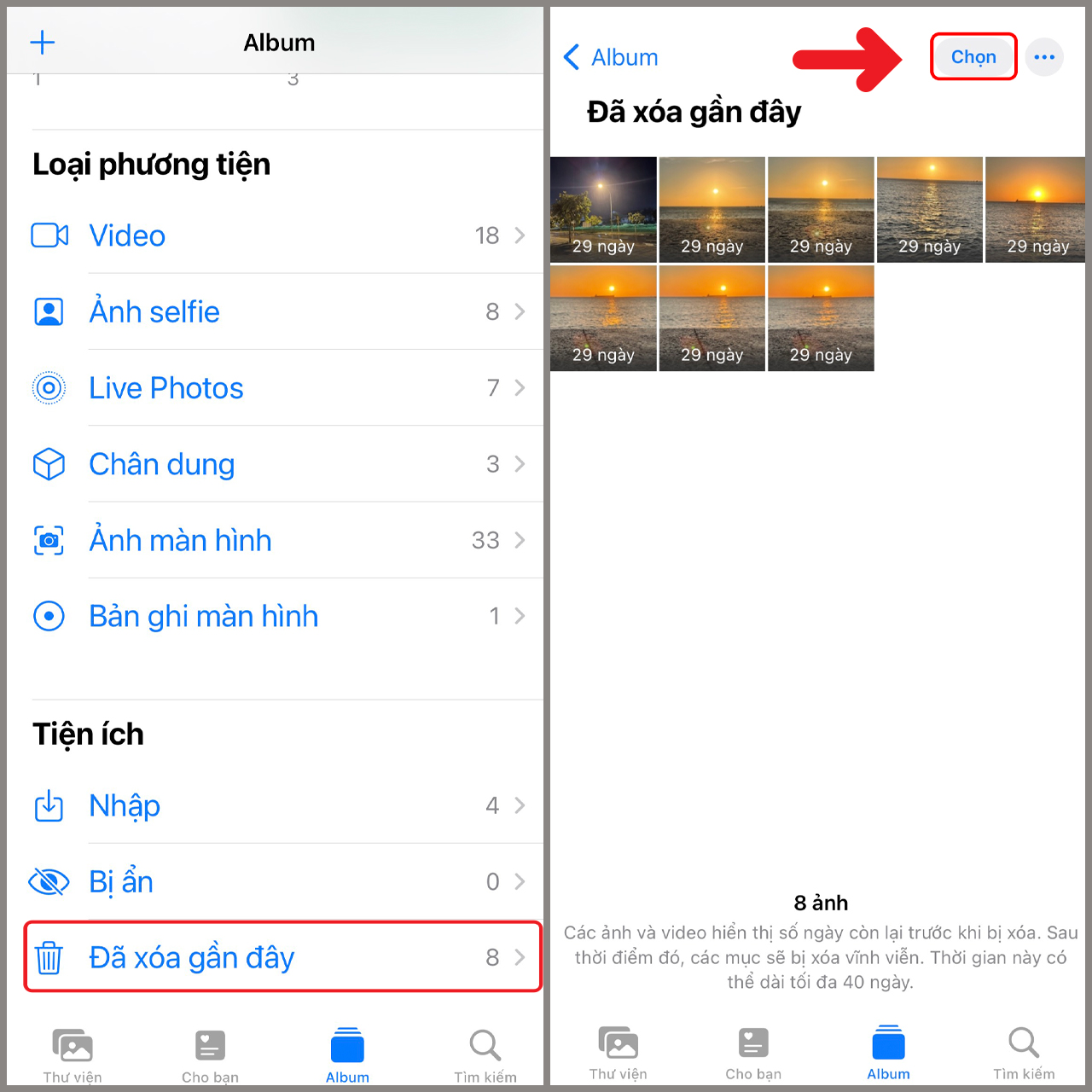 6 cách khôi phục hình ảnh đã xóa trên iPhone hiệu quả 10