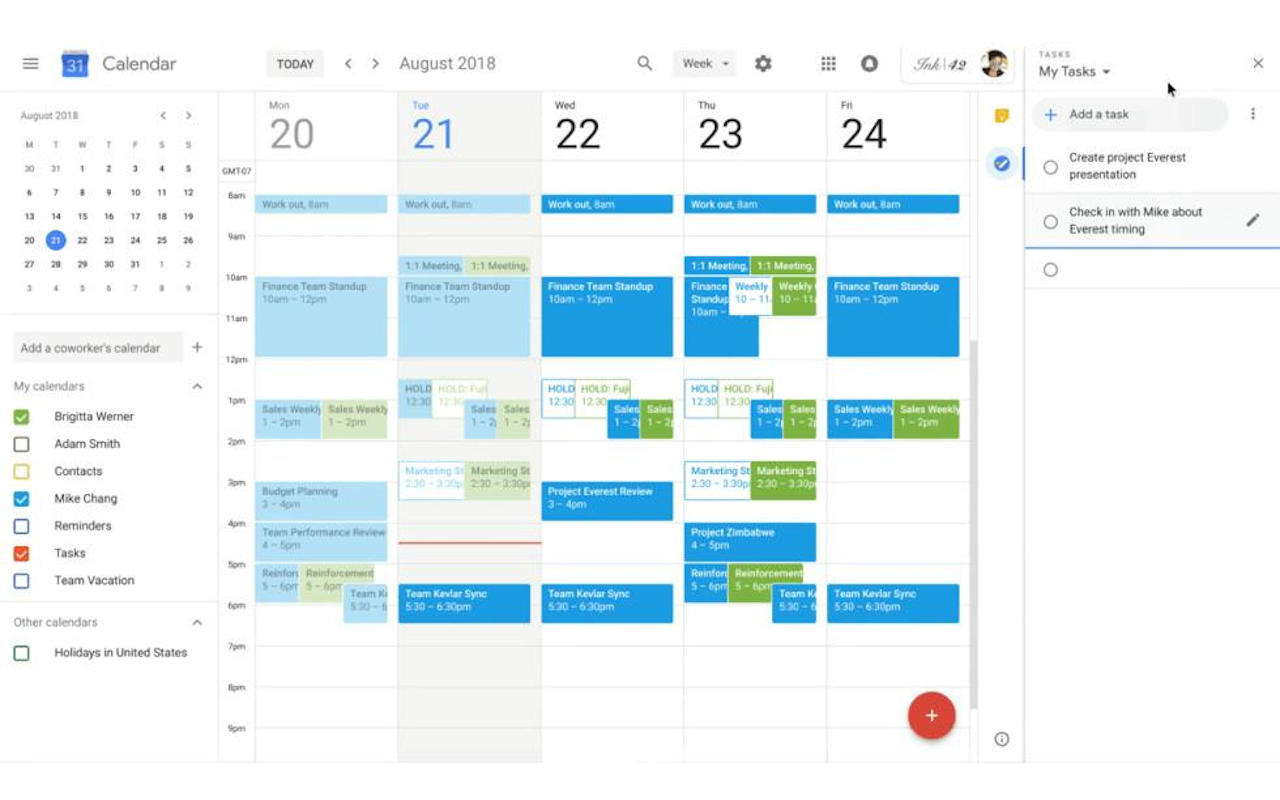 Google Calendar 2