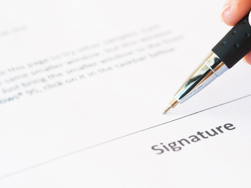 Một số quy định về ký nháy văn bản