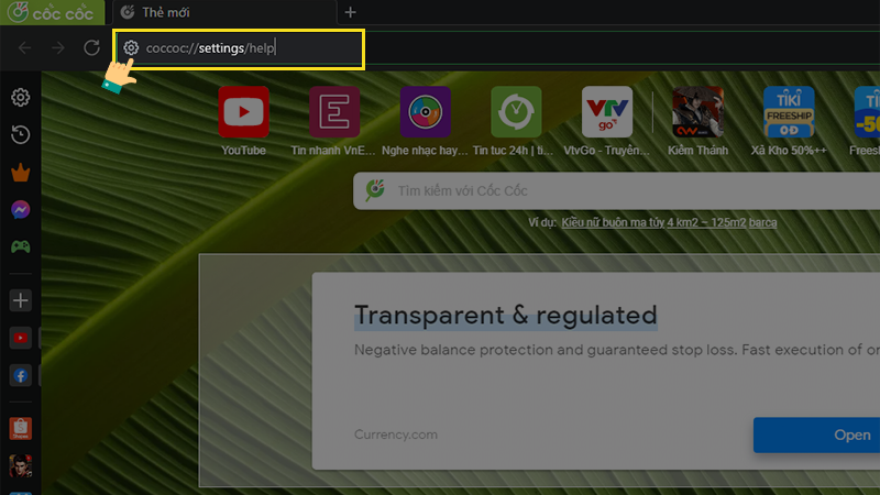 lỗi kết nối ssl trên Cốc Cốc 11