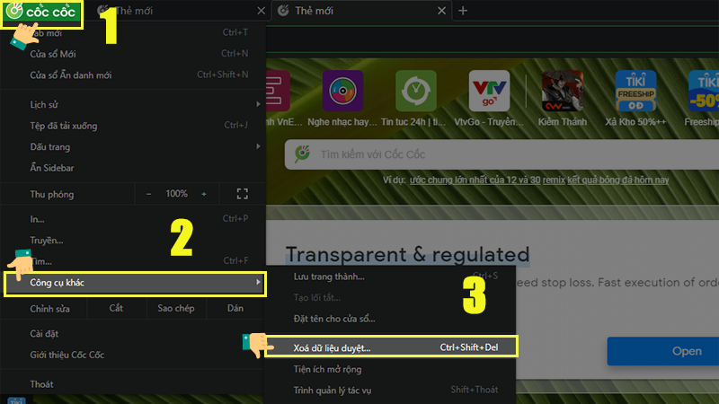 lỗi kết nối ssl trên Cốc Cốc 7