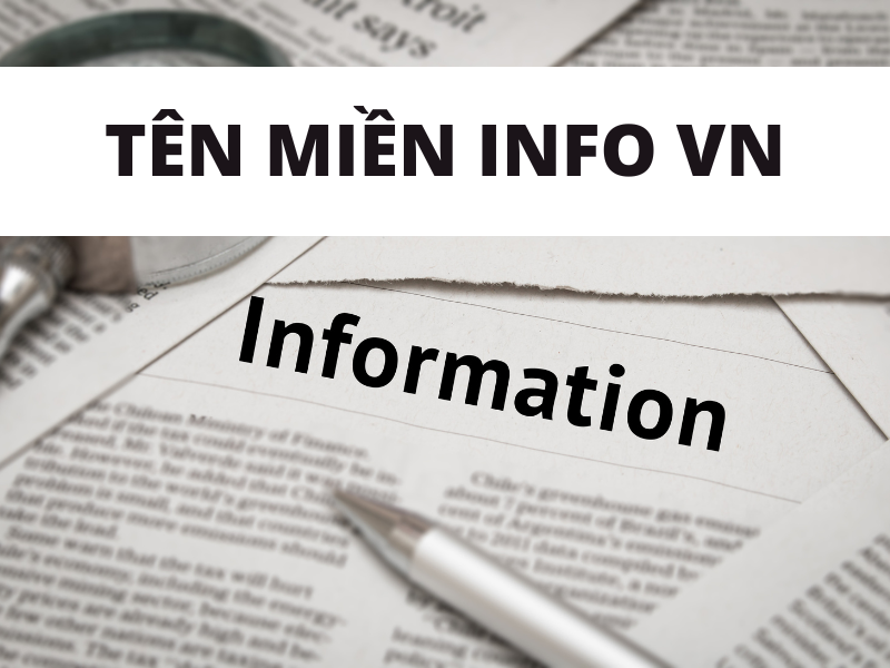 Lý do nên sử dụng tên miền info vn