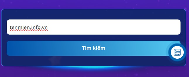Hướng dẫn chi tiết mua tên miền info vn tại Tenten