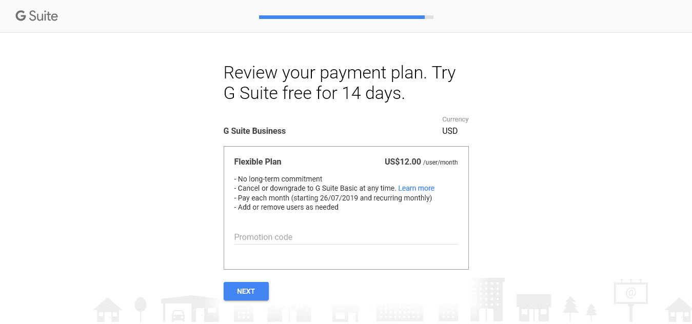đăng ký Google Workspace 10