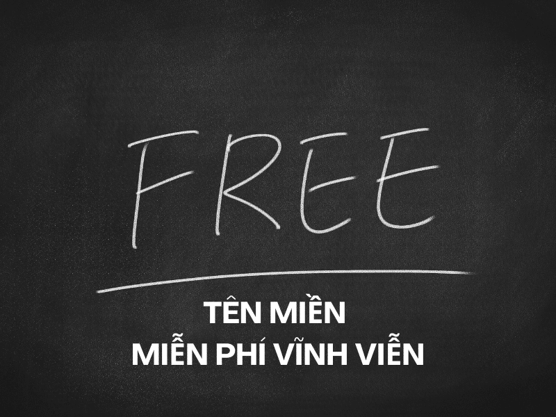 Hướng dẫn đăng ký tên miền miễn phí vĩnh viễn tại Tenten.vn