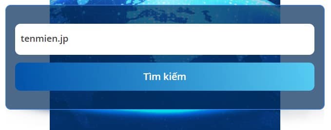 Hướng dẫn mua tên miền jp
