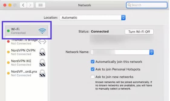 Tắt toàn bộ kết nối phụ để sửa lỗi DNS